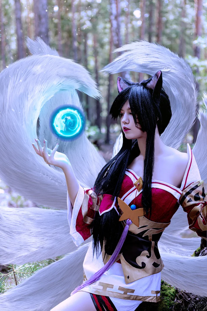 Ahri League of legends Cosplay - Моё, Фотография, Косплей, Косплееры, League of Legends, Ahri