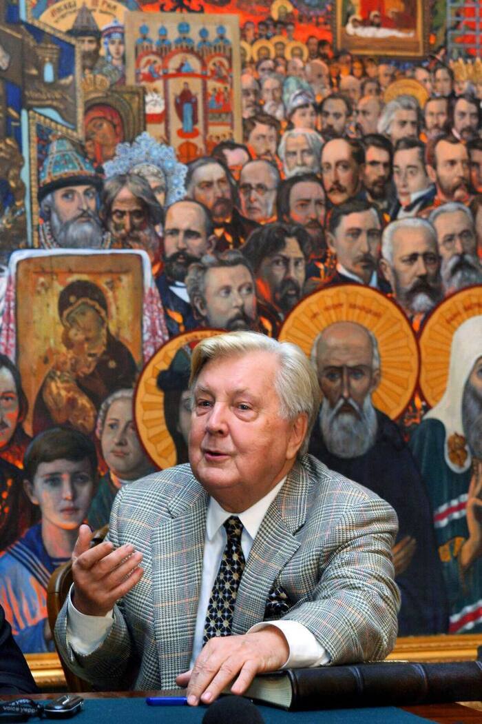 I am Russian - Russians, Russia, Wisdom, Quotes, Ilya Glazunov, Prominent figures, Painting, Personality, Injustice