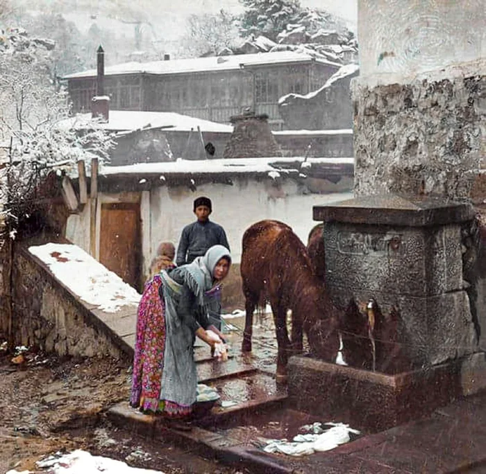 Life and views of Crimea in pre-revolutionary Russia. 20 colorized photographs - My, Old photo, Historical photo, The photo, Colorization, 19th century, 20th century, Crimea, Alupka, Kerch, Yalta, Feodosia, Longpost