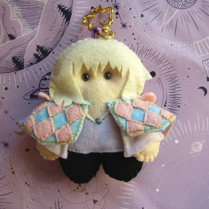 Howl's Moving Castle - My, Images, Haul's walking castle, Craft, Sewing, Handmade, Anime, Art, Embroidery, Felt, Studio ghibli