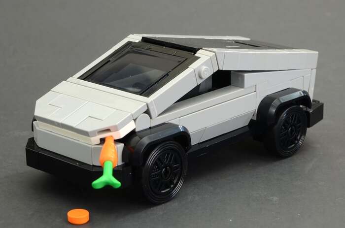 #MOCдня Tesla Cybertruck от weirdassmillet - LEGO, Конструктор, Moc, Tesla Cybertruck