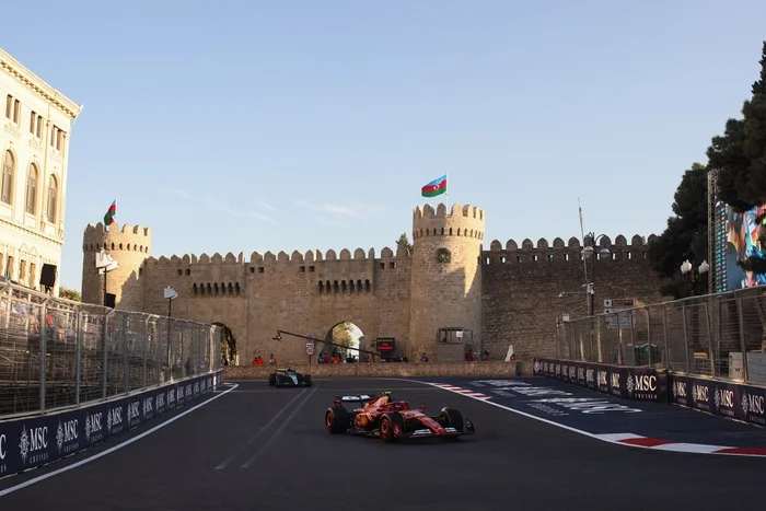 Piastri's Cold-Blooded Party and a Tough Ending in the Podium Battle. Azerbaijan Grand Prix Review - Race, Formula 1, Автоспорт, Azerbaijan, Baku, World championship, Oscar Piastri, Charles Leclerc, Sergio Perez, Max Verstappen, Lando Norris, Mclaren, Ferrari, Red bull, Mercedes, Collision, Victory, Yandex Zen (link), VKontakte (link), Longpost