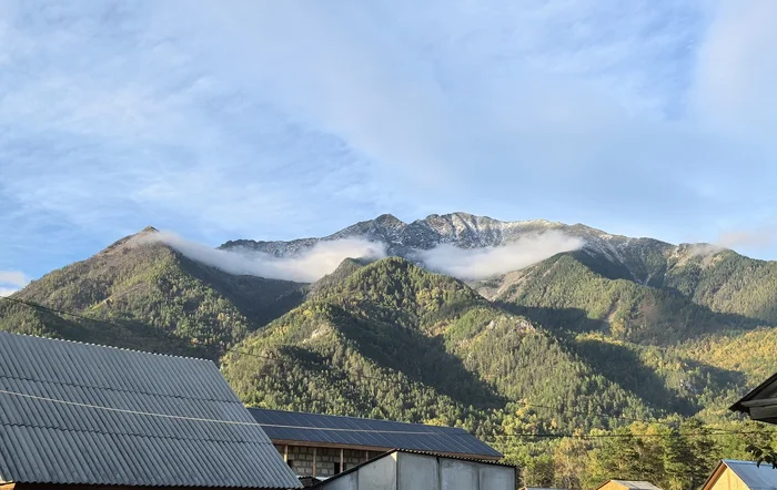 Dragons get tired too - My, Arshan, Buryatia, Clouds, Autumn, The mountains, The photo