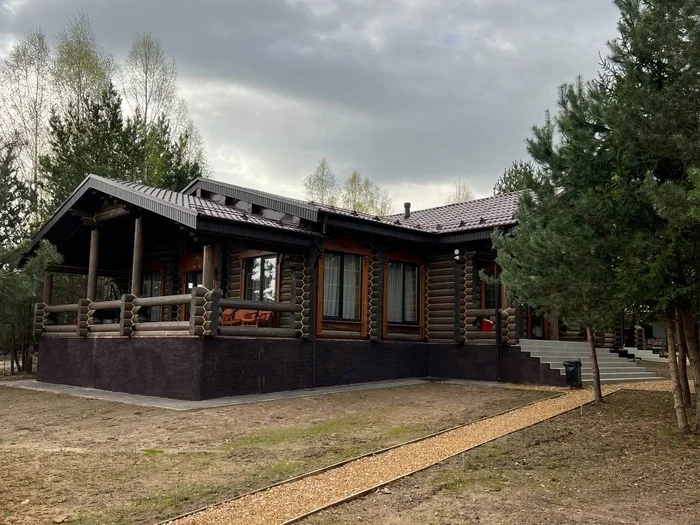 Park-hotel Zapovednoe - My, Log house, Tree, House, Bath, Alcove, Log, Calibration, Building, Project, Design, Frame, Longpost