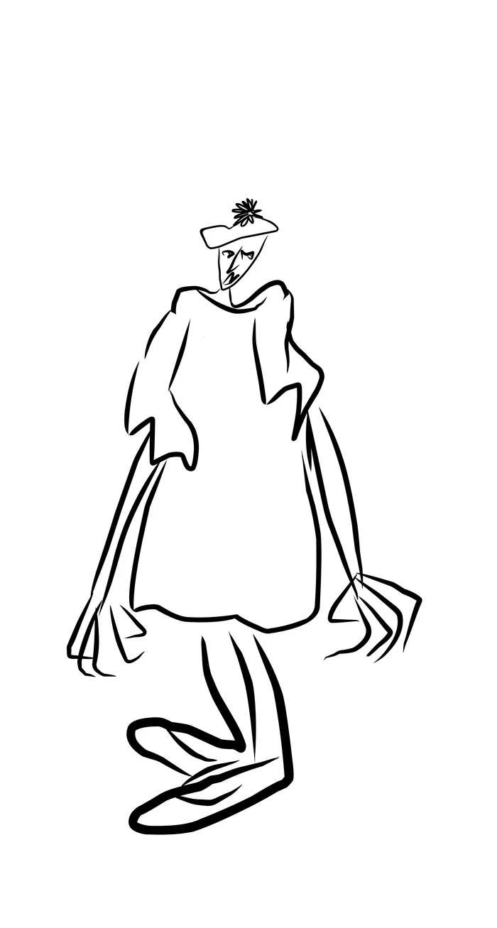 Anyo Anishe - line art in the style of One Line Drawing Picasso - Art, Images, Picture with text, Longpost