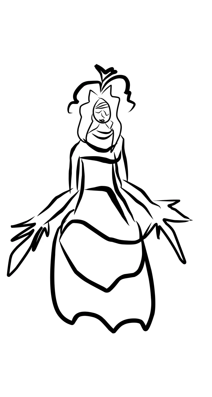 Anyo Anishe - line art in the style of One Line Drawing Picasso - Art, Images, Picture with text, Longpost