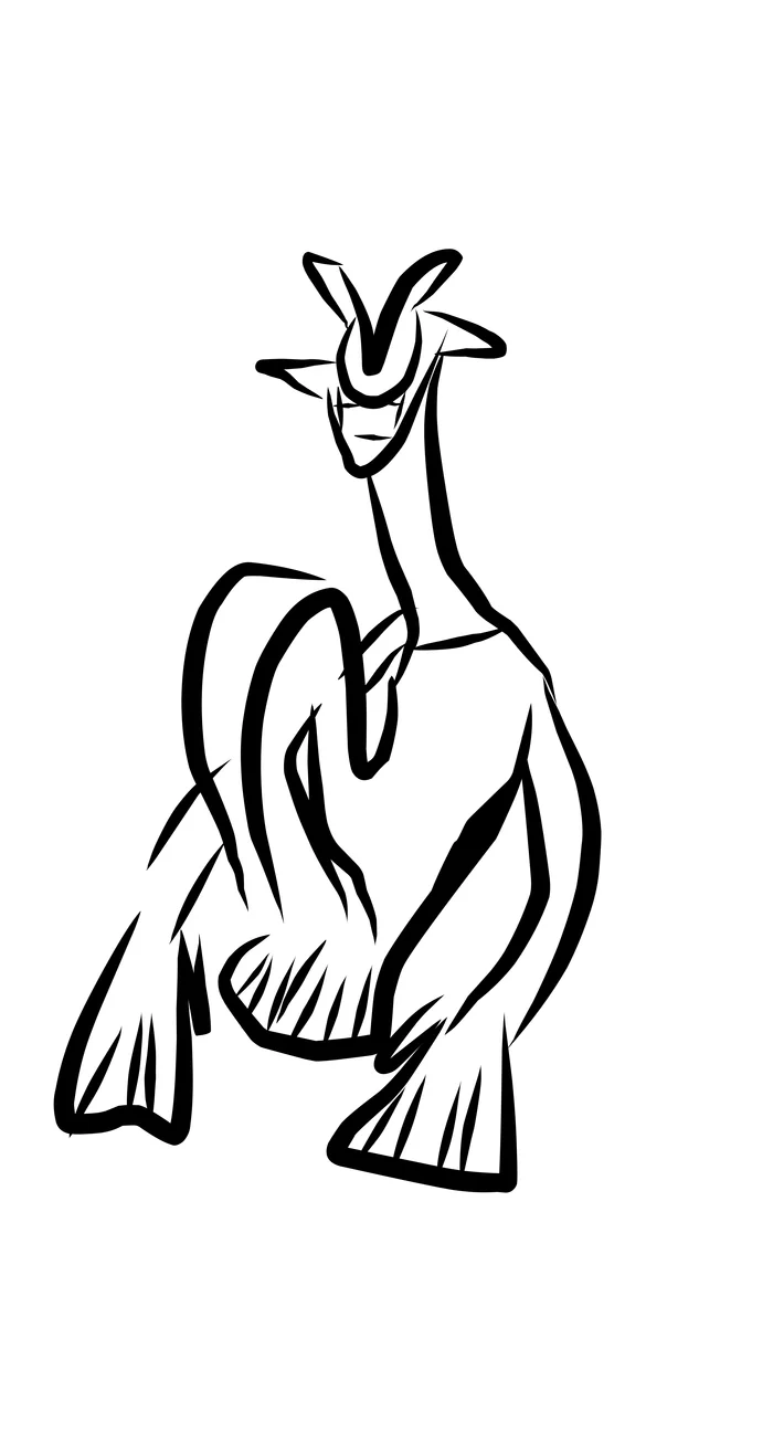 Anyo Anishe - line art in the style of One Line Drawing Picasso - Art, Images, Picture with text, Longpost
