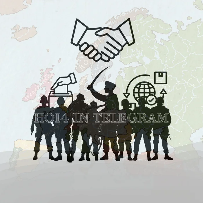 ROLE-PLAYING PROJECT BASED ON THE GAME HEARTS OF IRON 4 - Стратегия, Paradox Interactive, Multiplayer, Telegram, Hearts of Iron IV, Telegram (link)