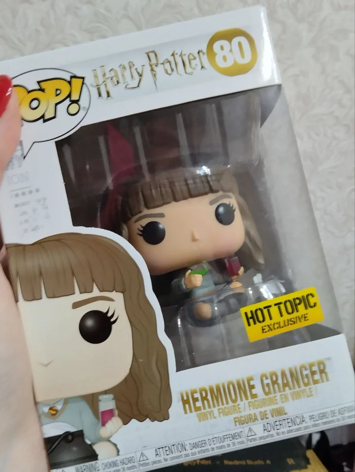 Thanks to my friend and BXBox! - My, Presents, Harry Potter, Hermione, Delivery, Boxberry, Collection, Potter addicts, Doll, Collecting, Longpost