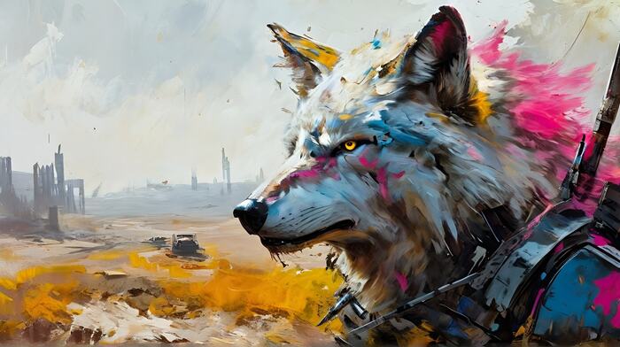    Wolfmks #89    Rage 2 ,  , Furry Art, , , Furry wolf, , , Rage 2, 