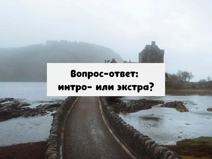 Про интро- и экстраверсию - Моё, Психотерапия, Психологическая помощь, Психология, Психолог, Психоанализ, Длиннопост