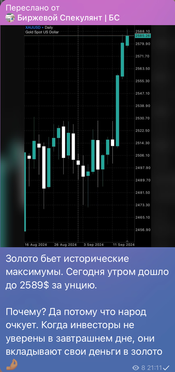 Дурные. Совсем ничего не понимают. Надо в мемкоины влаживать - Золото, Финансы, Биржа, Скриншот