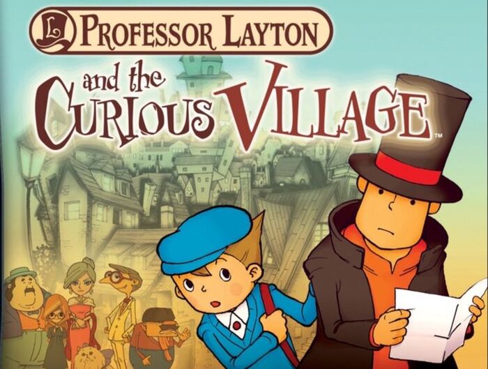 Professor Layton and the Curious Village - Nintendo DS  , , Nintendo, Nintendo 3DS, Xbox, Playstation, Nintendo Switch, 