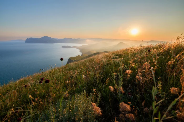 Cimmeria - My, Crimea, Sky, Russia, The photo, Black Sea, Koktebel, Sunrises and sunsets