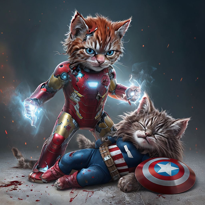Iron Cat ������ Captain Kitty! ��������� �����