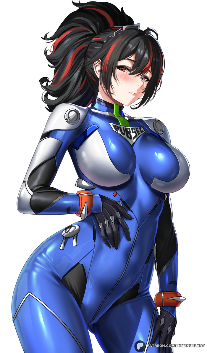 Zhu Yuan Anime Art, , , Zenless Zone Zero, Zhu Yuan (zzz), Enmanuelart20