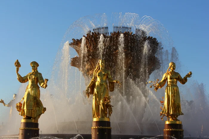 Friendship of Nations - My, The photo, Fountain, VDNKh, Moscow, Fountain of Friendship of Peoples