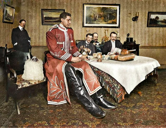 A selection of interesting and unusual photographs of the Russian Empire. 20 colorized photographs. Part V - My, Historical photo, Old photo, Российская империя, Colorization, История России, 19th century, 20th century, Longpost