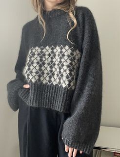 Autumn is the time for cozy sweaters and jacquard - Knitting, Needlework without process, Needlework, Jacquard, Fashion, Style, Autumn, Pullover, Knitting, Longpost