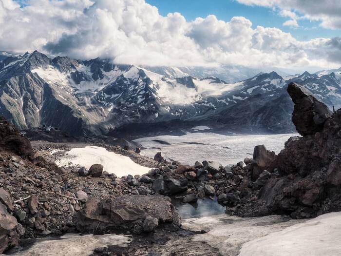 Elbrus region - My, The photo, Landscape, Travels, The mountains, Elbrus, Travel across Russia, The rocks