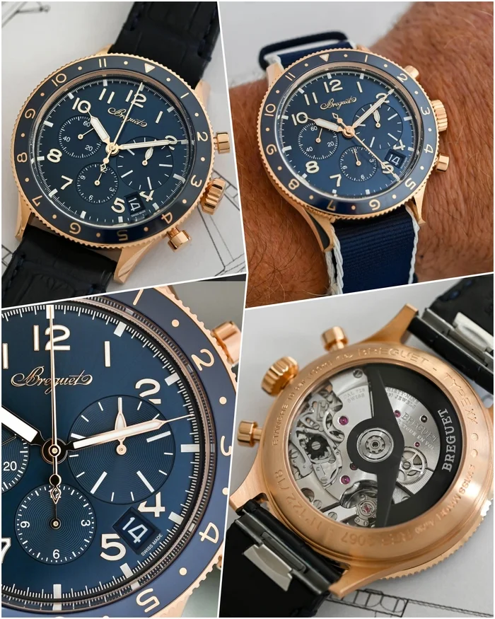 Breguet Type XX Chronograph now in gold! - My, Clock, Collecting, Wrist Watch, Collection, Accessories, Swiss watches, Movements, Watchmaker, Male, New items, Good news, Leather products, Metal products