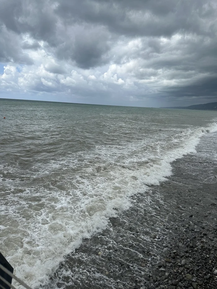 Actually, the sea (43) - My, Sea, Black Sea, Sochi, Video, Longpost