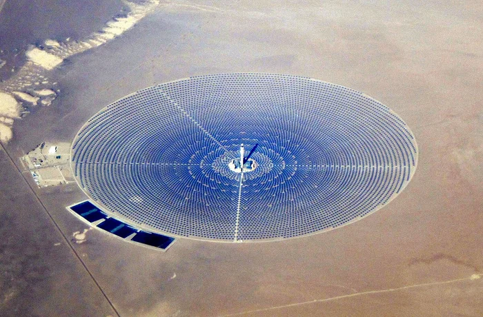 Mysterious 'Dish' in Nevada. What is it? (No, it's not a radio telescope) - My, The science, Power station, Solar Power Plant, Informative, Longpost