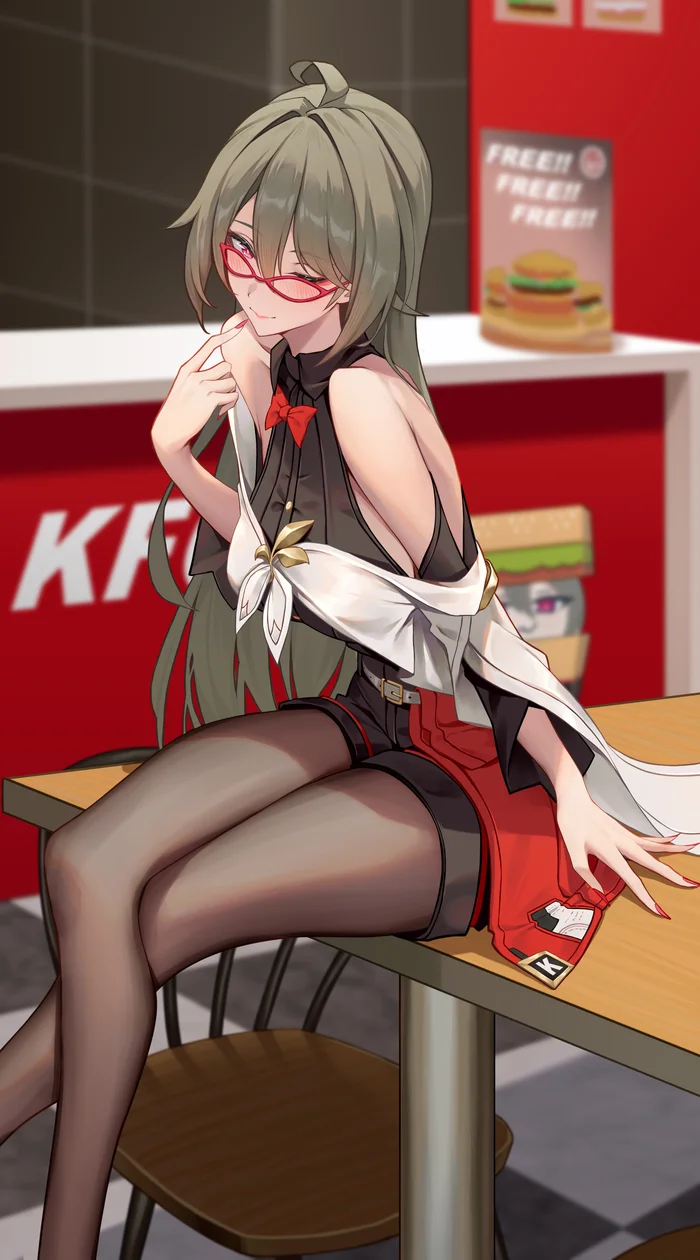 Vita - Anime art, Anime, Honkai Impact, Longpost, Vita (Honkai Impact)