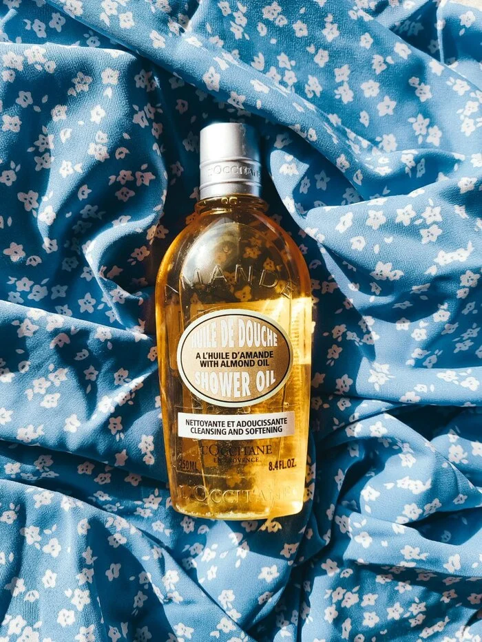 Shower Oil L'Occitane Almond Moisturizing 250 ml - My, Products, Purchase, beauty, Overview, Telegram (link), Care, Cream, Beautyblog, Whey, Cosmetics, Korean cosmetics, Organic cosmetics, Make-up, Cosmetic mask, Personal care, Tonic, Toner