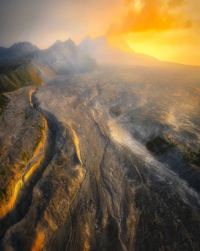 Shiveluch eruption - My, Eruption, Sheveluch Volcano, Kamchatka, Aerial photography