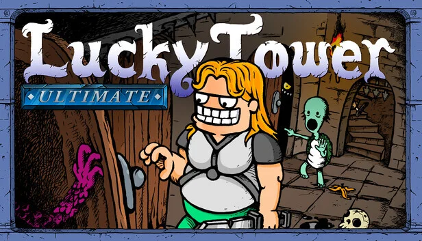 Lucky Tower Ultimate. Dream Tower for a Masochist - My, Game Reviews, Computer games, Инди, Overview, Steam, Platformer, Bagel, Hard, Humor, Longpost