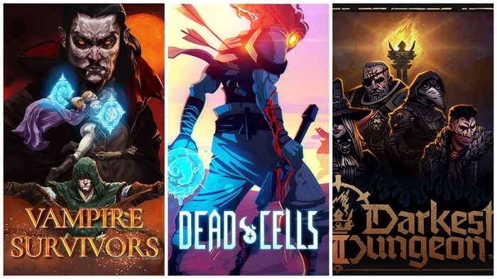      2024  ,  , , ,  , , , Roguelike, Dead Cells, Slay the spire, Hades, Risk of rain, Noita, The Binding of Isaac, Faster Than Light, Balatro, Darkest Dungeon, Returnal,  , 