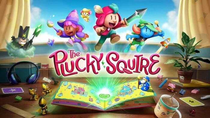 A game that can be recommended to a child. The unique adventure The Plucky Squire has been released in the setting of animated pictures from a panoramic book - My, Devolver Digital, Devolver, Adventures, Computer games, Video, Youtube, Longpost