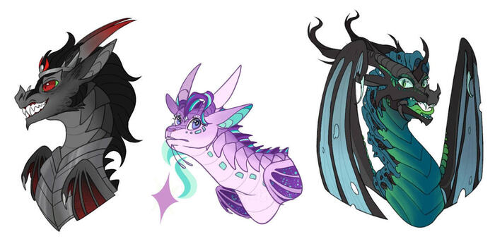   My Little Pony, Starlight Glimmer, Queen Chrysalis, King Sombra