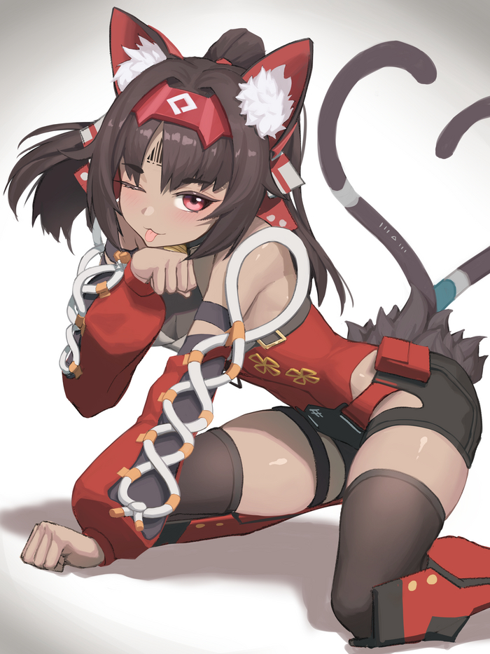  , Anime Art, , Animal Ears, , Nekomiya Mana (zzz), Zenless Zone Zero