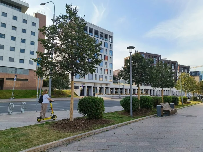 Bike ride along the Moscow embankments - My, Moscow, Embankment, Bike ride, Office weekdays, How does the morning begin?, Longpost