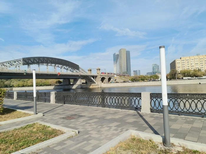 Bike ride along the Moscow embankments - My, Moscow, Embankment, Bike ride, Office weekdays, How does the morning begin?, Longpost