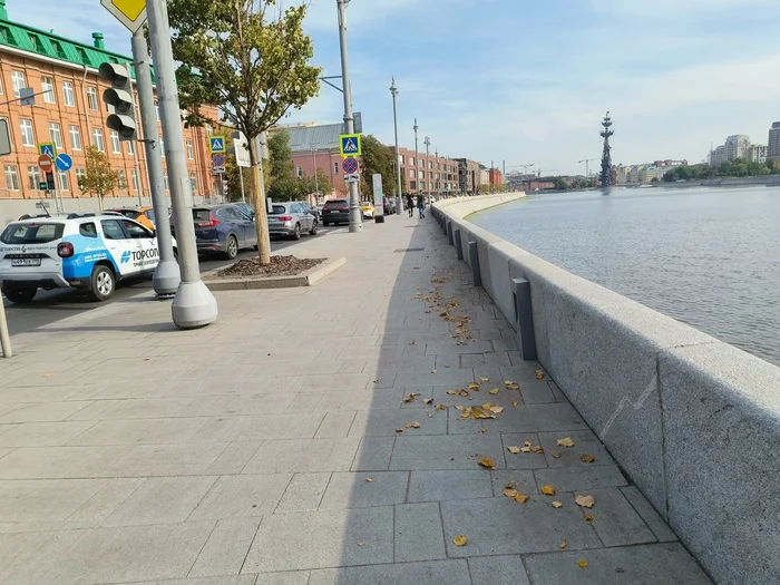 Bike ride along the Moscow embankments - My, Moscow, Embankment, Bike ride, Office weekdays, How does the morning begin?, Longpost