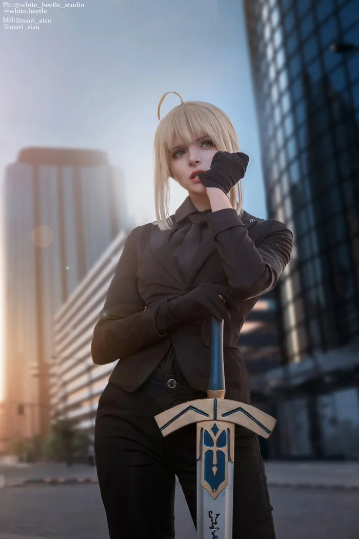 Saber | Fate(Франшиза) - Косплей, Saber, Fate, Фотография, ВКонтакте (ссылка)