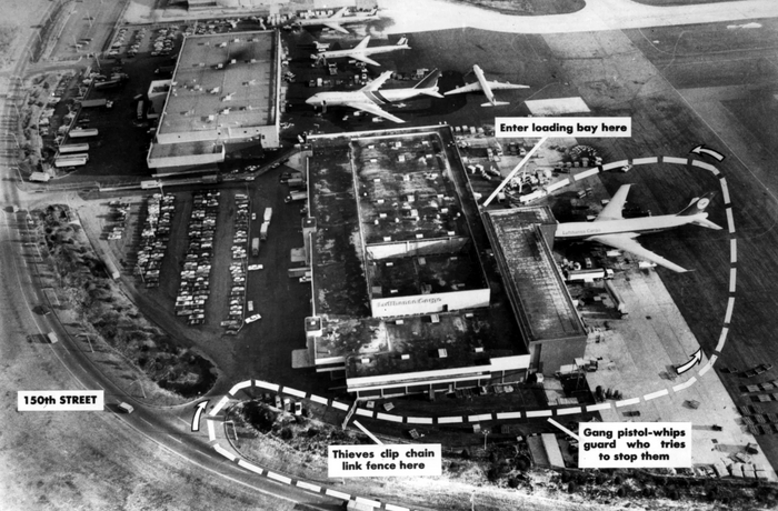 Примерная схема ограбления.