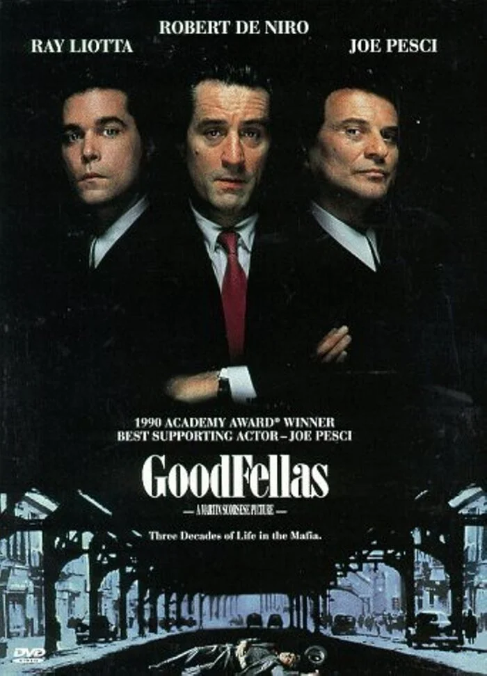 On September 18, 1990, Martin Scorsese's crime drama Goodfellas premiered. - Hollywood, Actors and actresses, Crime, Good guys, Martin Scorsese, Robert DeNiro, Ray Liotta, Movies, Video, Youtube, Negative