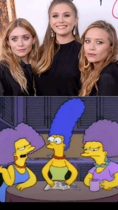 The Olsen Sisters - Humor, Olsen Sisters, The Simpsons, Telegram (link)