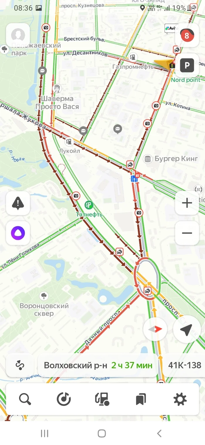 Reply to the post Transport hell in St. Petersburg. South-West - My, Traffic jams, Saint Petersburg, Russian roads, Public transport, Dedicated lane, Longpost, Reply to post