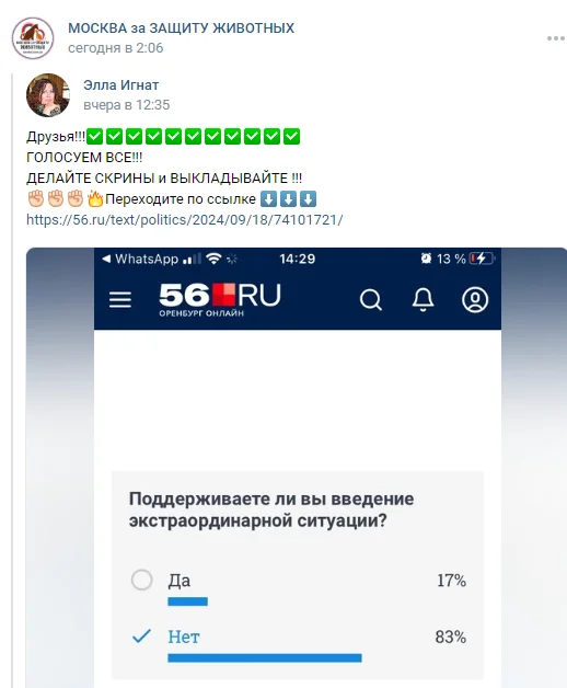 Ответ на пост «Депутаты оренбургского Законодательного собрания поддержали закон о введении спецрежима из-за бродячих собак» - Бродячие собаки, Закон, Оренбургская область, Собака, Ответ на пост