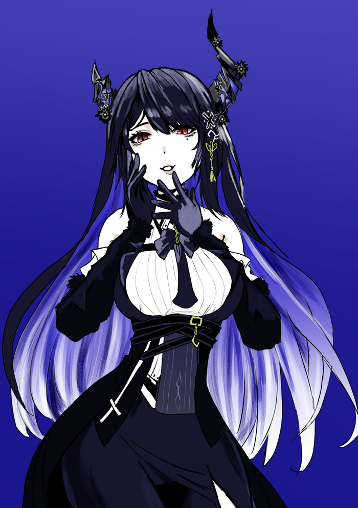  , , , Hololive, Nerissa Ravencroft, Anime Art,   , Virtual YouTuber