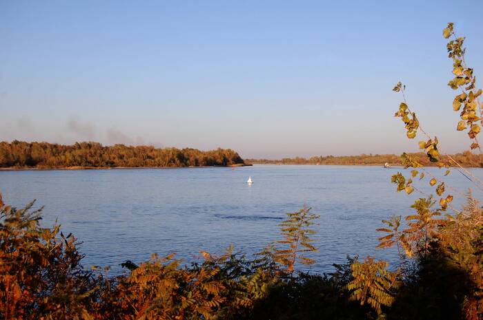 Fires of Autumn - My, The photo, Landscape, Nature, The left bank of the Don, Autumn, Longpost