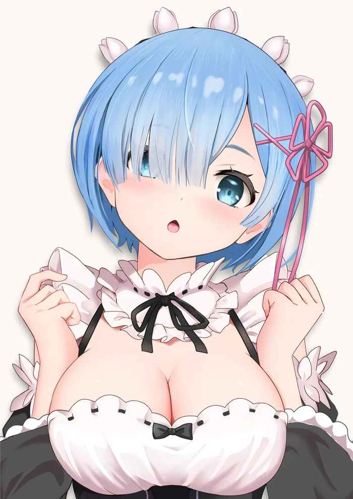 I can handle it! - Anime art, Anime, Re: Zero Kara, Rem (Re: Zero Kara), Gibun, Housemaid