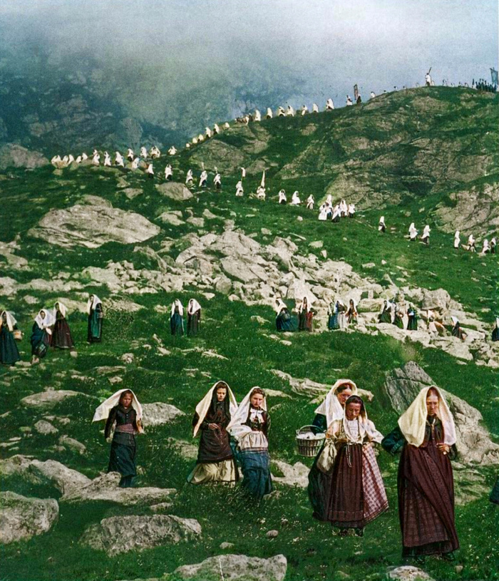 Осколки истории : Интересные и редкие ретро-фотографии Европы. 20 раскрашенных фотографий ХХ века. Часть VIII Историческое фото, Старое фото, Фотография, Колоризация, Испания, Германия, Франция, Англия, Греция, Нидерланды (Голландия), 20 век, Длиннопост