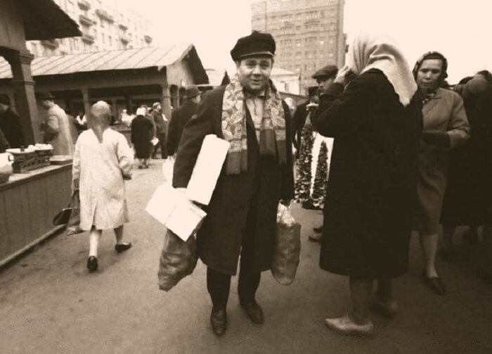 На самом рынке