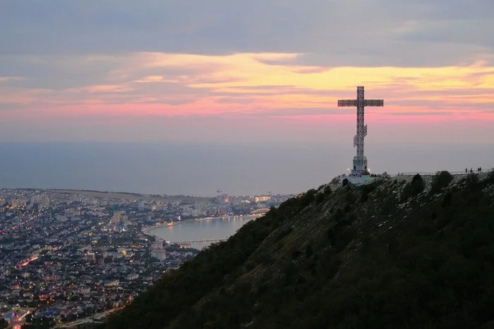 Rio de Gelendzhik - My, The photo, Sunset, Gelendzhik, Landscape